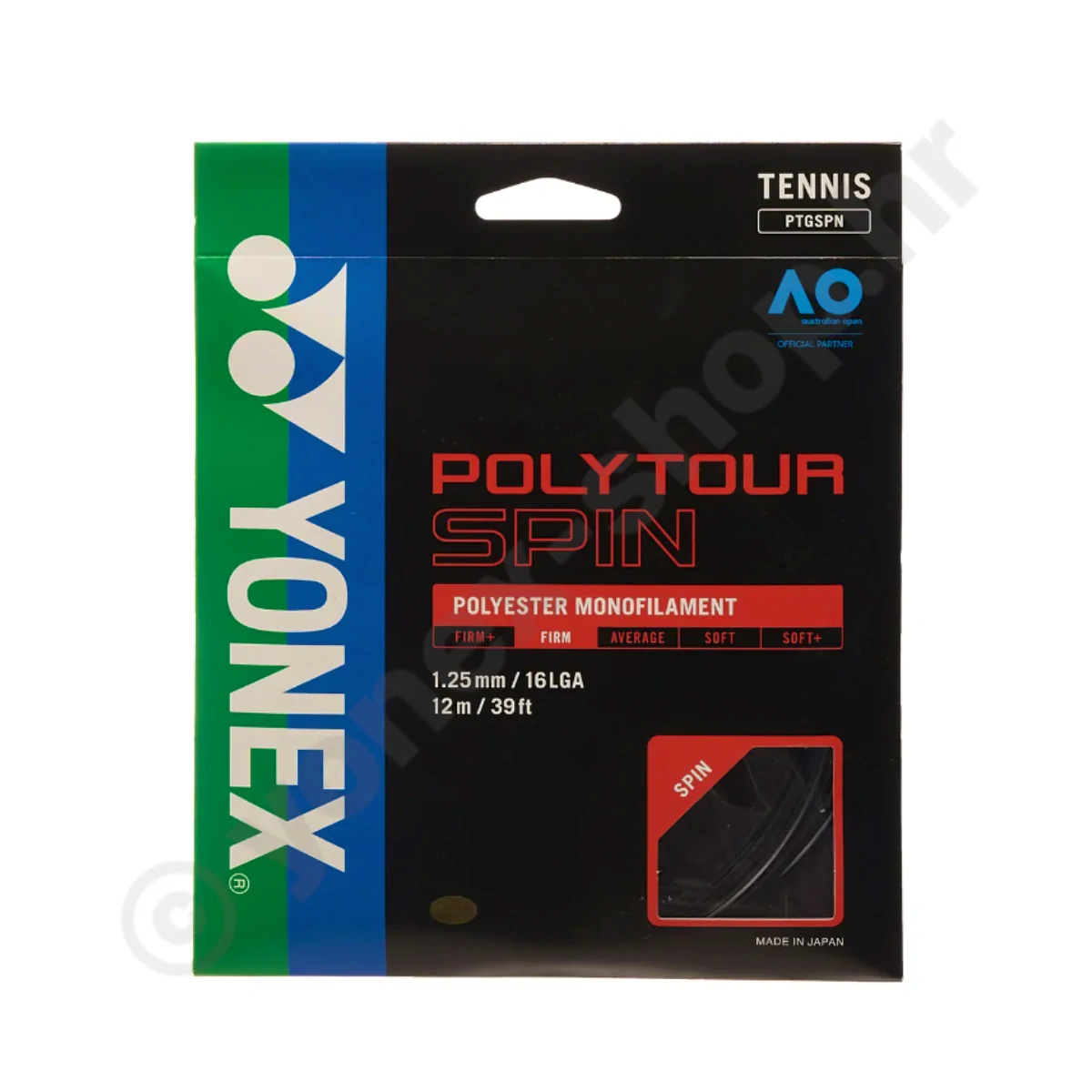 PolyTour SPIN 125 - Black (12m Set)