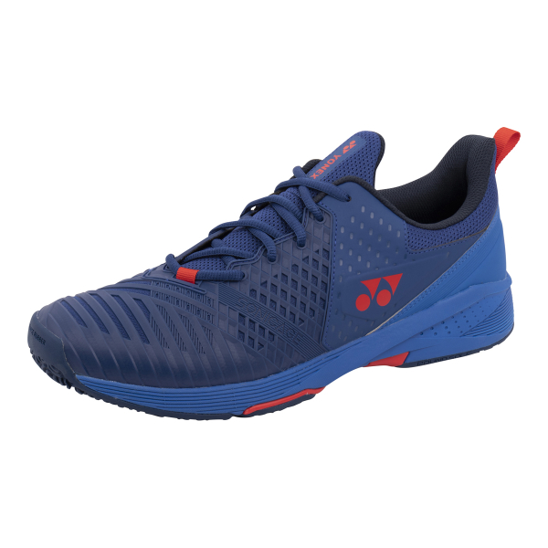 POWER CUSHION SONICAGE 3 CLAY COURT - Navy/Red (MEN)